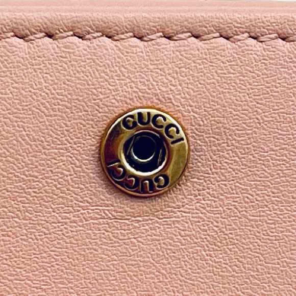 โ๐HPx5๐Gucci GG Marmont Chevron Wallet - Picture 10 of 13